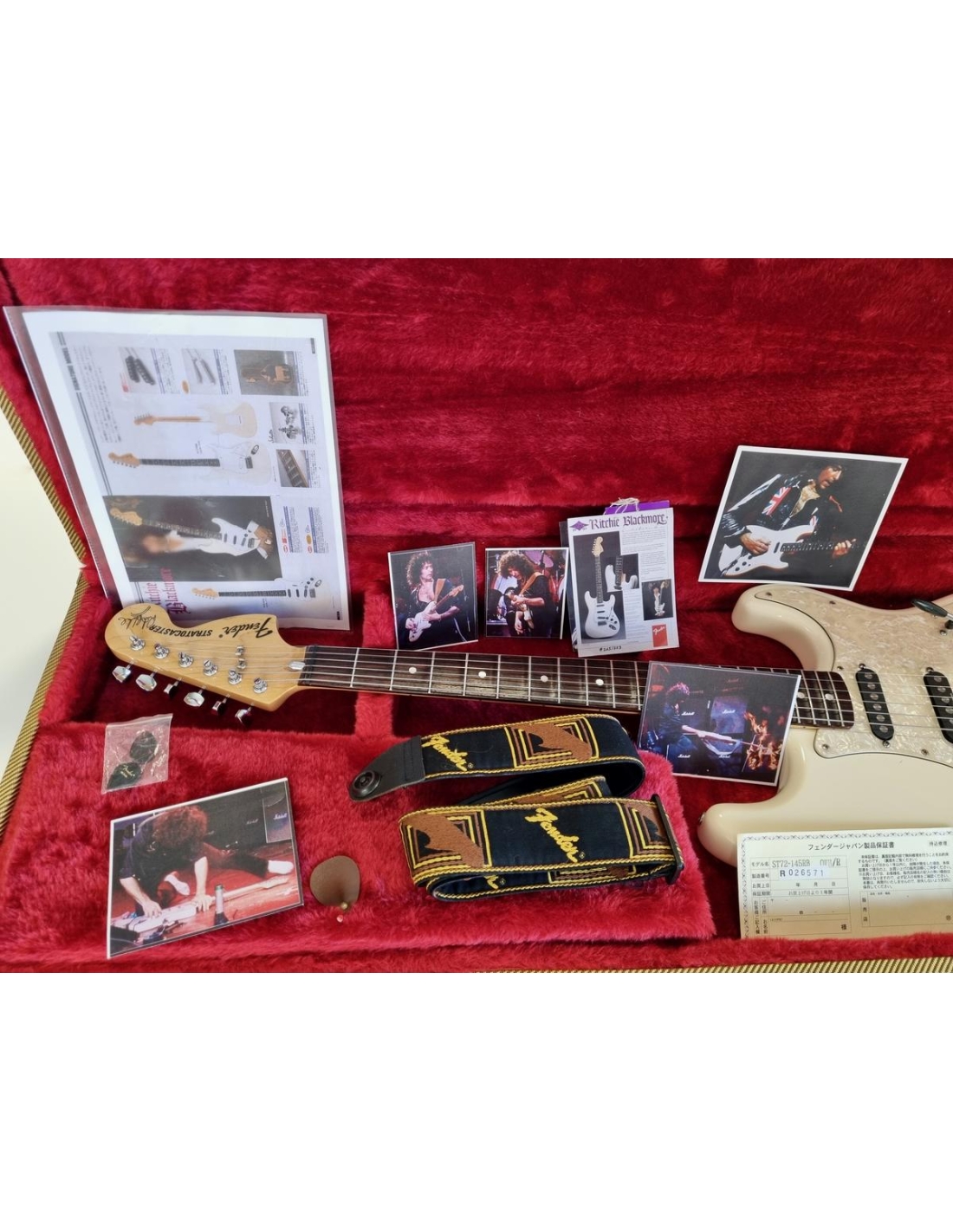 Fender Stratocaster ST72-145RB Ritchie Blackmore signature 2004