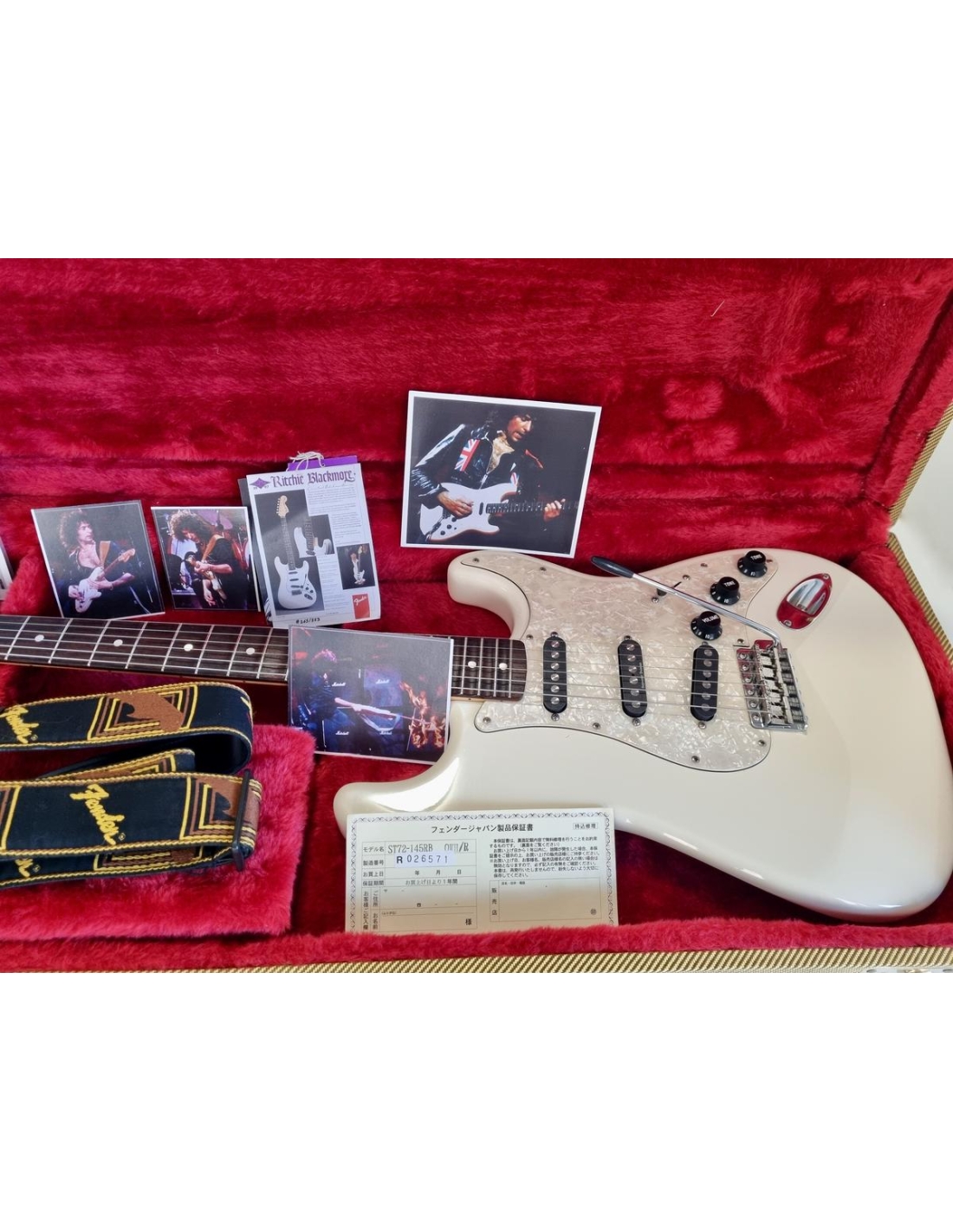 Fender Stratocaster ST72-145RB Ritchie Blackmore signature 2004