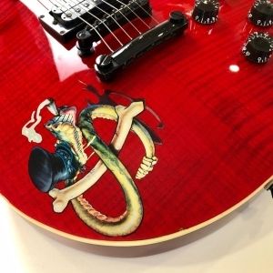 Epiphone  Les Paul Classic Slash Signature "Snakepit" Les Paul 1999 Trans Red