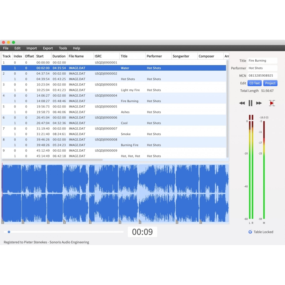 Sonoris DDP Creator Pro