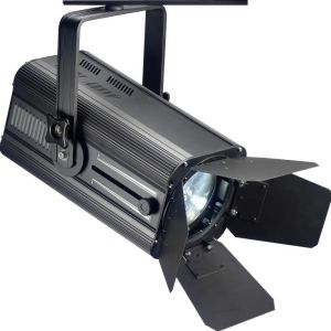 STAGG Projecteur wash de 200 watts, lumière naturelle normée, armature noire en métal (Wash 200)