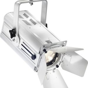 Projecteur wash de 200 watts, lumière chaude, armature blanche en métal (Wash 200)