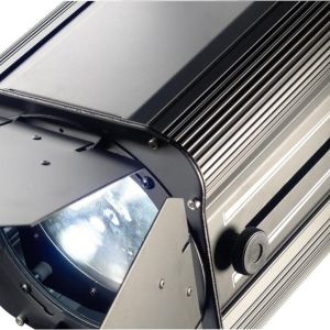 STAGG Projecteur wash de 200 watts, lumière naturelle normée, armature noire en métal (Wash 200)