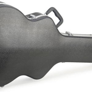 STAGG Etui rigide et léger en ABS pour guitare jumbo, série Basic