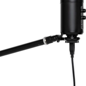 STAGG Microphone à condensateur double face, USB, finition métallique