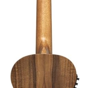 ISLANDER Ukulélé électro-acoustique ténor traditionnel avec table en acacia flammé