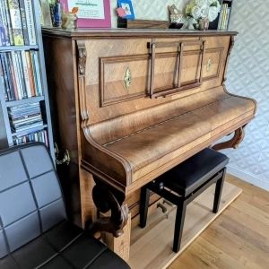 Piano droit Morhange 19ème siècle
