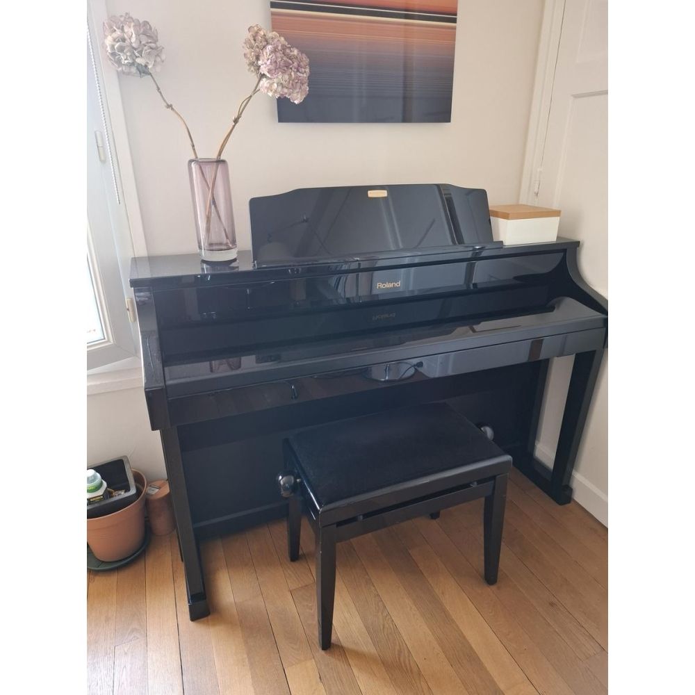 Roland Piano numérique HP-508 finition ébène poli