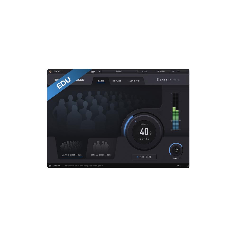 Sound Particles Density - Licence Education