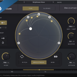 Sound Particles Brightness Panner - Licence Education