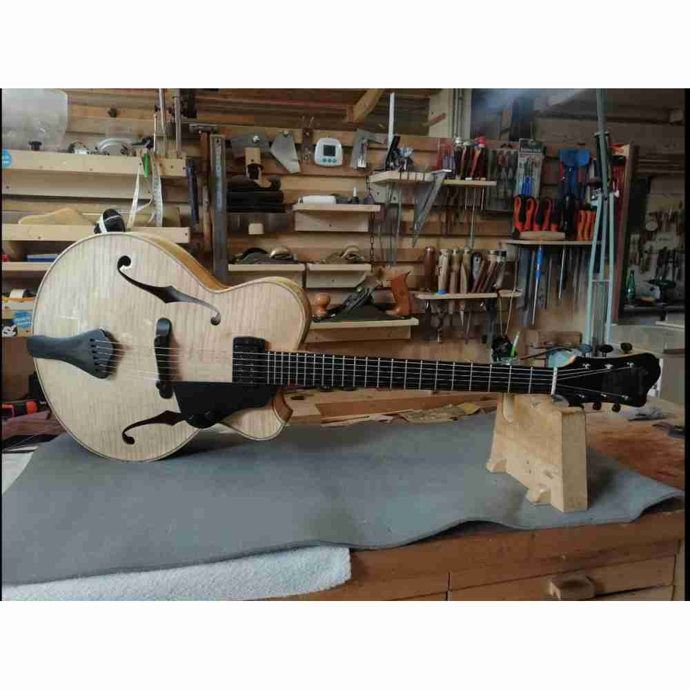 Guillaume Dommartin Guitare archtop de luthier