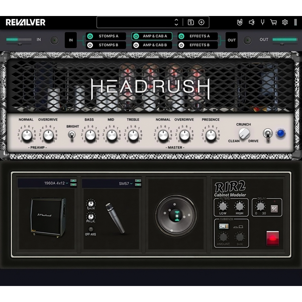 Headrush Revalver Standard Bundle