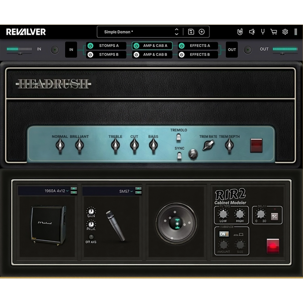 Headrush Revalver Producer Bundle