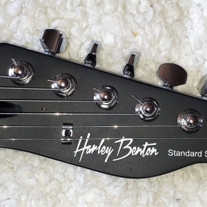 Harley Benton Guitare TE-20HH SBK Modifiée