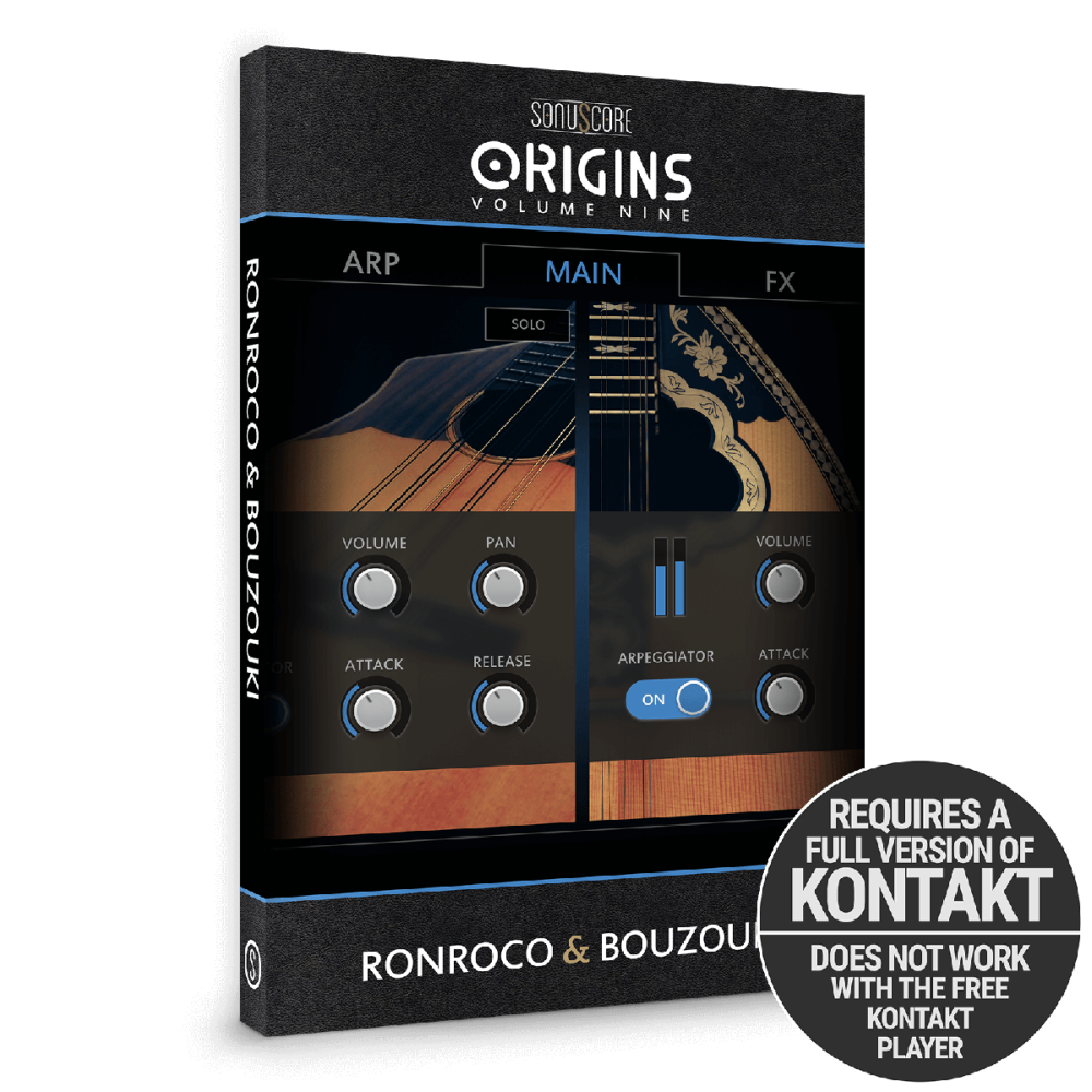 BOOM LIBRARY Sonuscore Origins Vol.9: Ronroco & Bouzouki