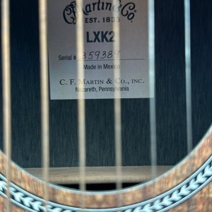 Guitare Martin LXK2