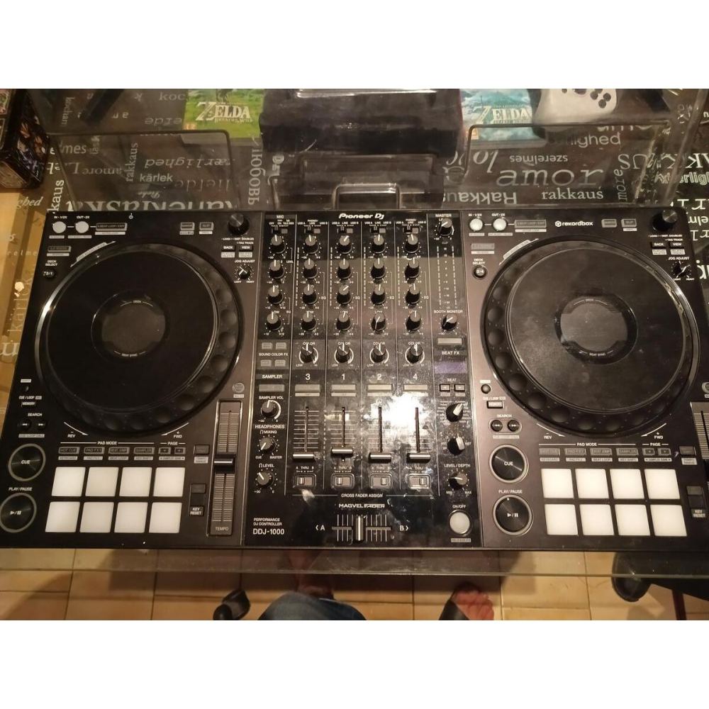 Pioneer Dj DDJ-1000 + 2 enceintes studio Pioneer