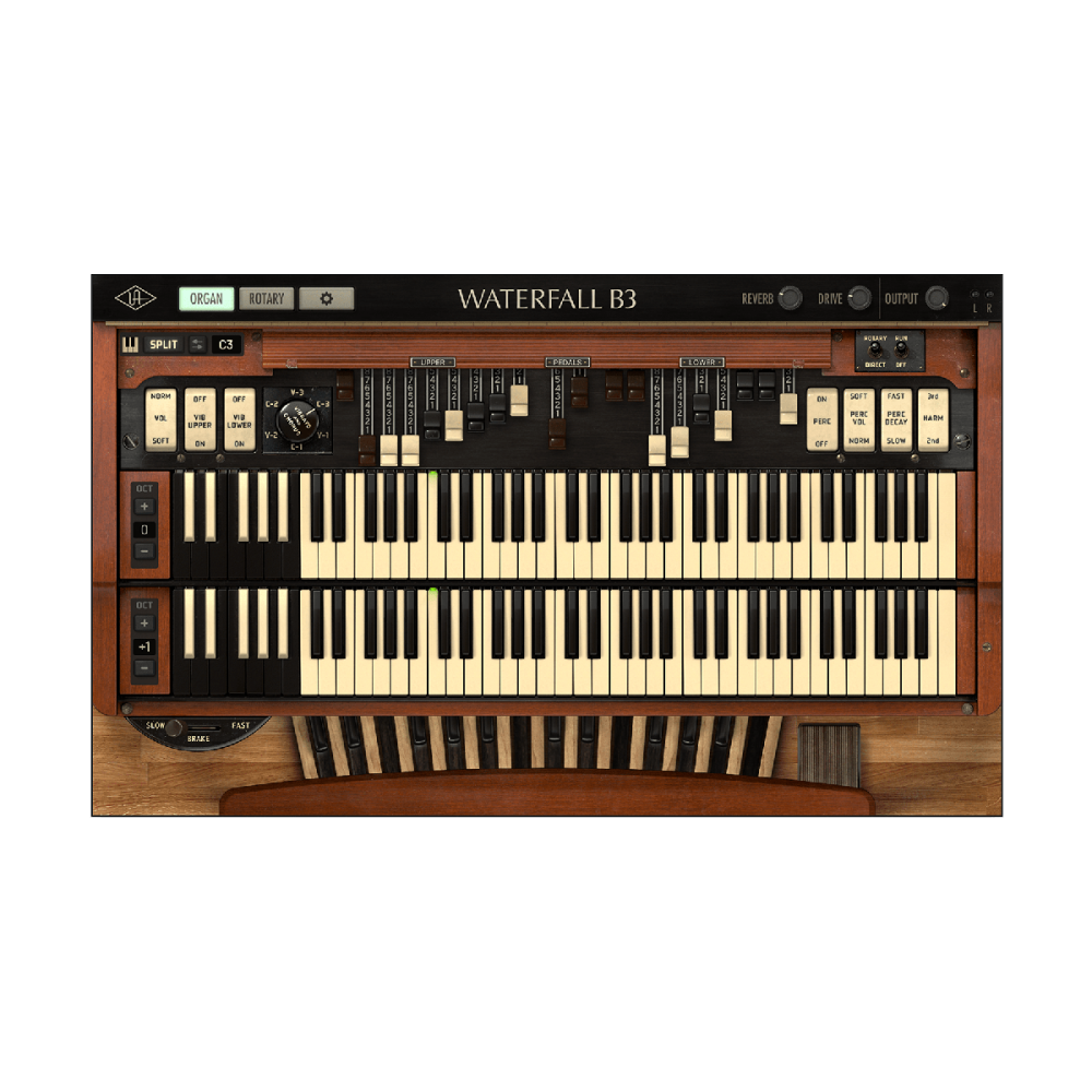 Universal Audio UAD Waterfall B3 Organ Native