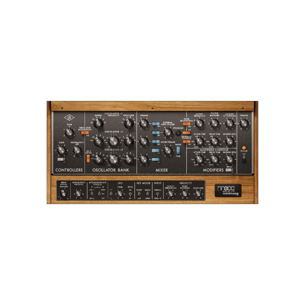 Universal Audio UAD Moog Minimoog Native