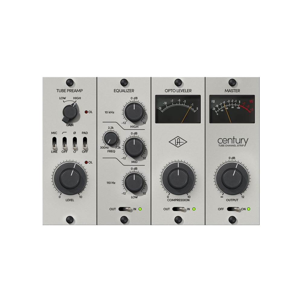 Universal Audio UAD Century Tube Channel Strip Native