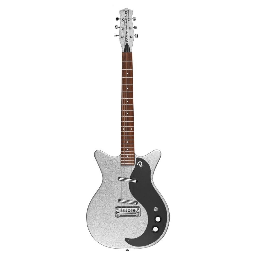 Danelectro 59m Nos+ Silver Metalflake