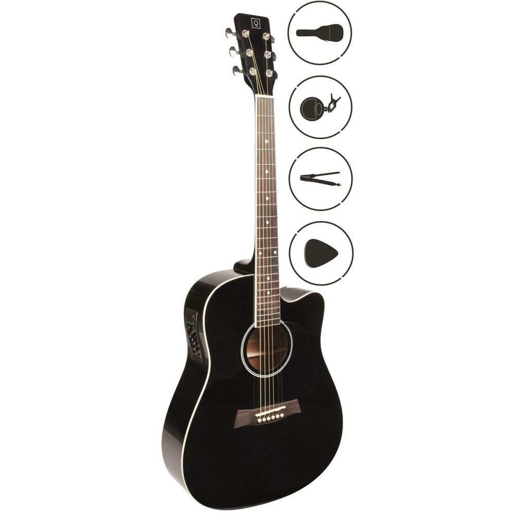 Oqan Kit Guitare Electroacoustique QGA-51CE