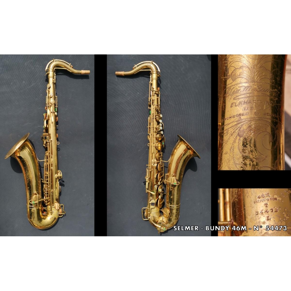 Vendu - Selmer Tenor Bundy - Elkhart 46M