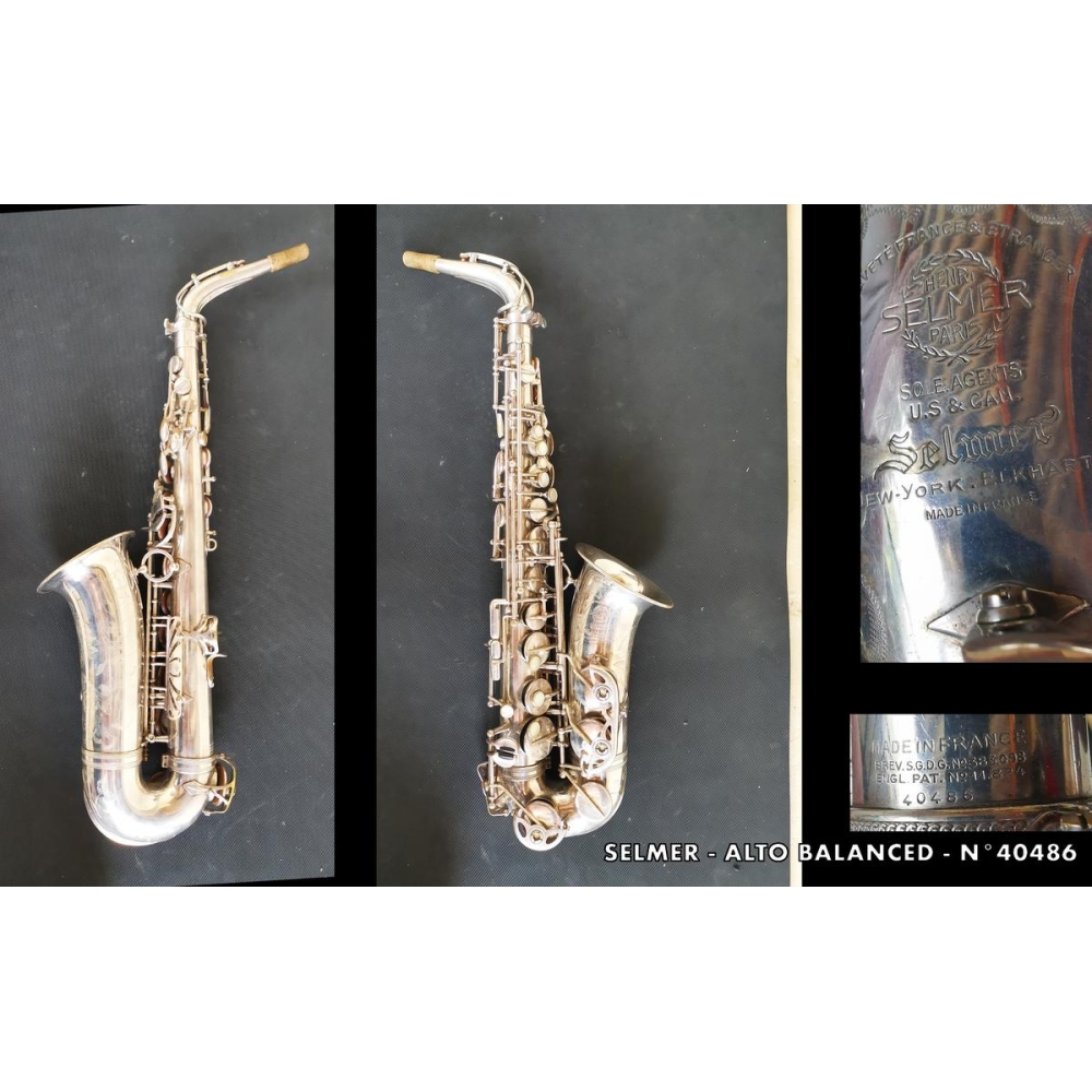 Selmer Alto-SUPER ACTION (avant Balanced action)