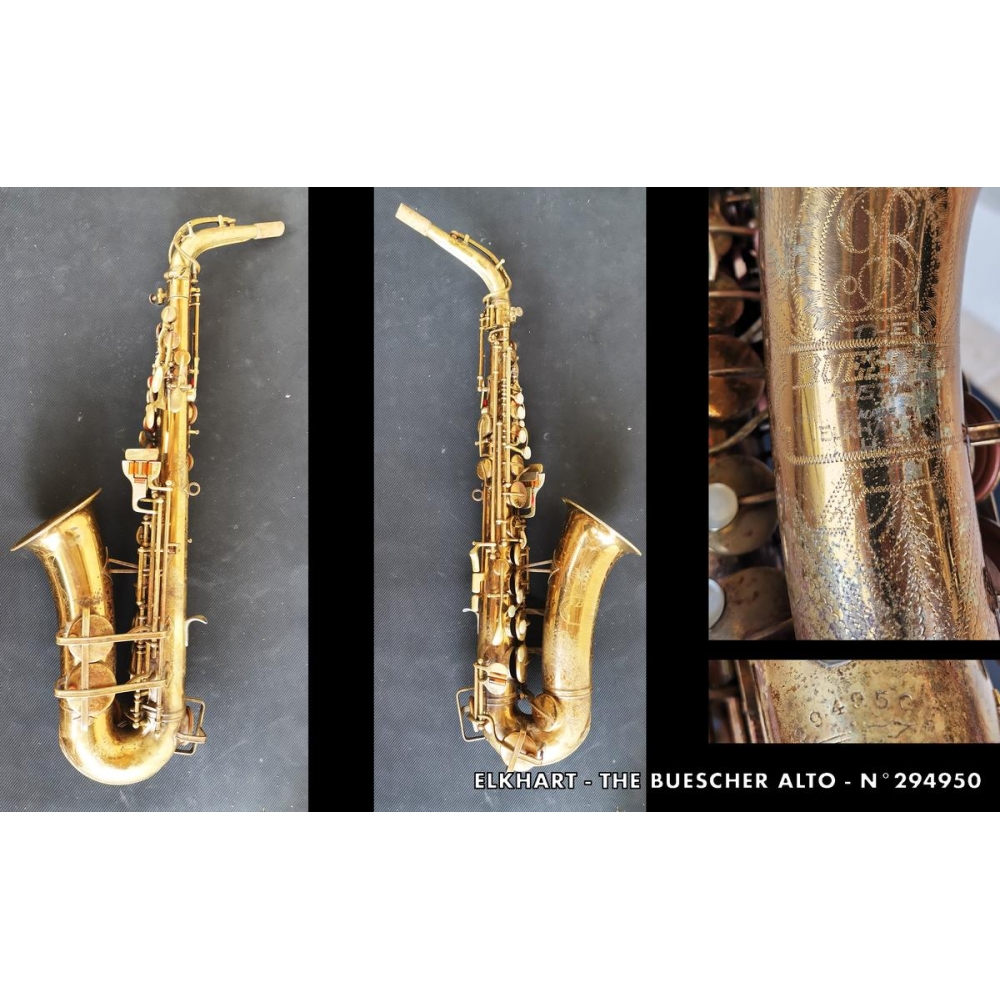 Buescher Alto True Tone Elkhart