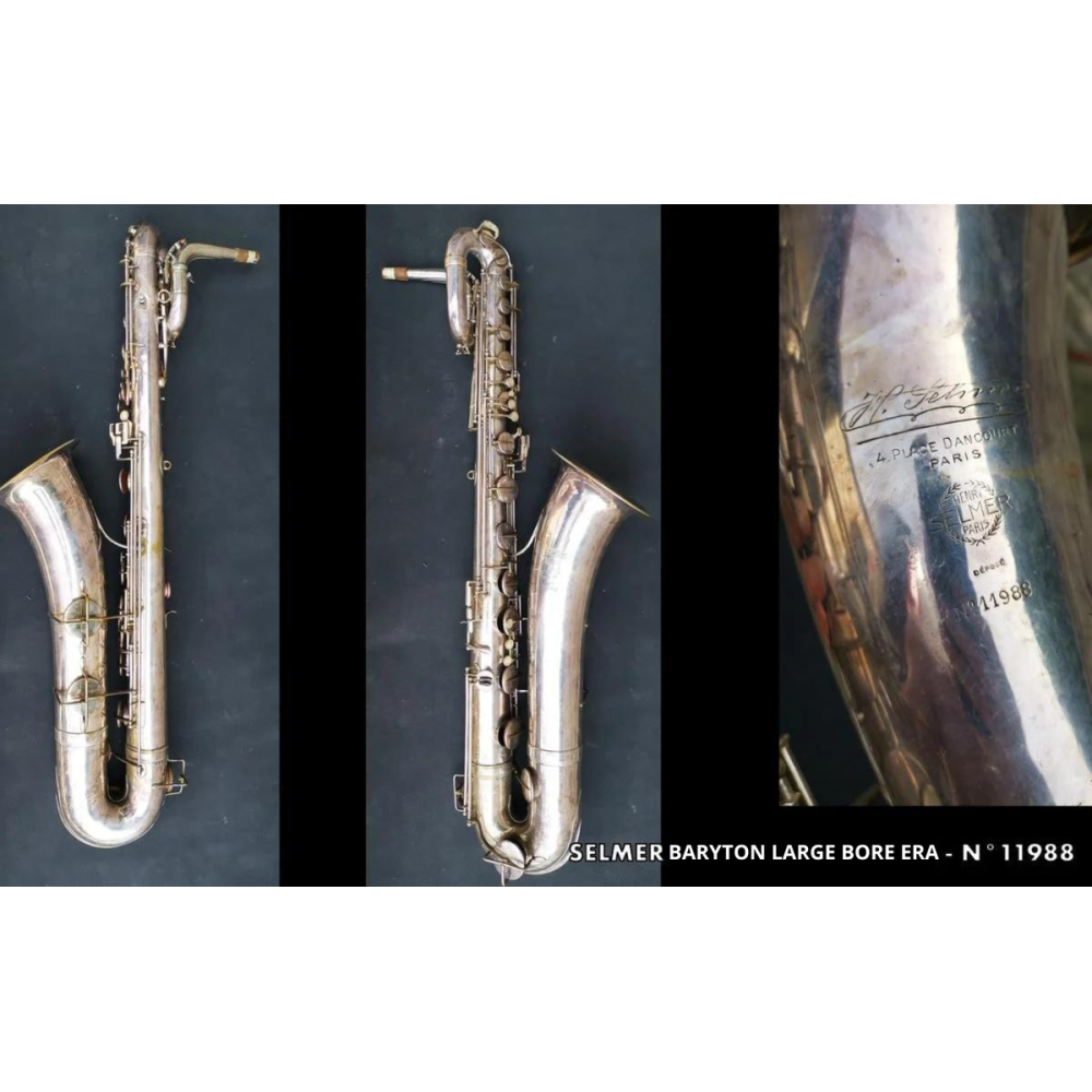 Selmer Baryton Large Bore Era de 1930