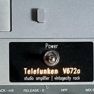 Telefunken V672a 2 voies Vintagecity Rack