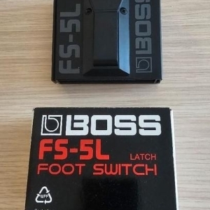 Boss FS 5L pédale footswitch avec boite origine