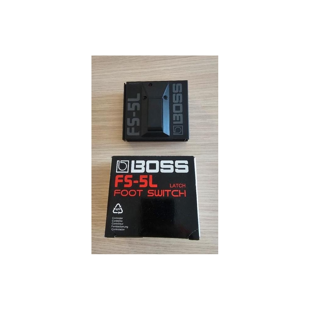 Boss FS 5L pédale footswitch avec boite origine