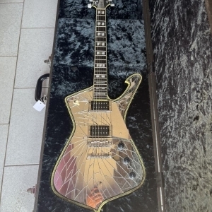 Ibanez Iceman PS1CM Paul Stanley cracked mirror (Kiss)