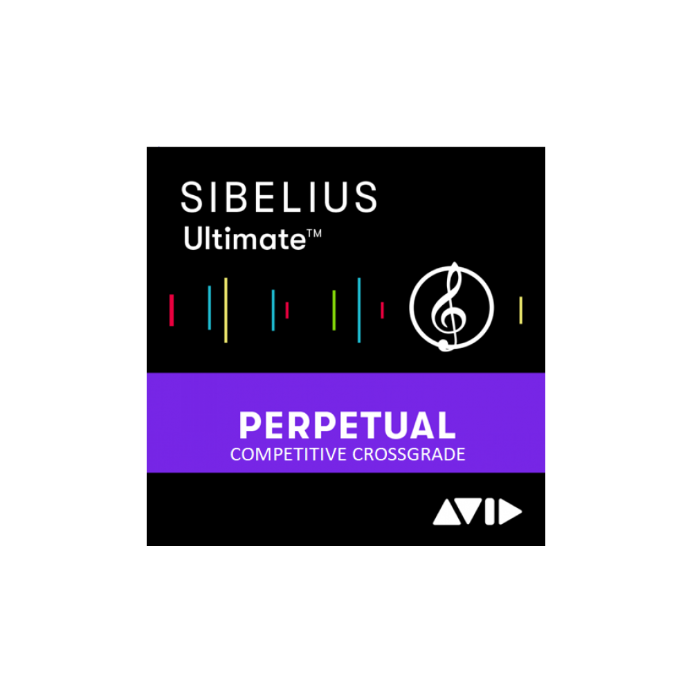 Sibelius Ultimate - Licence Perpétuelle à partir de concurrents