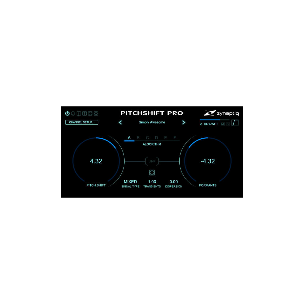 Zynaptiq Pitchshift Pro