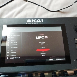 Akai force SSD 250Go + MPC instrument collection