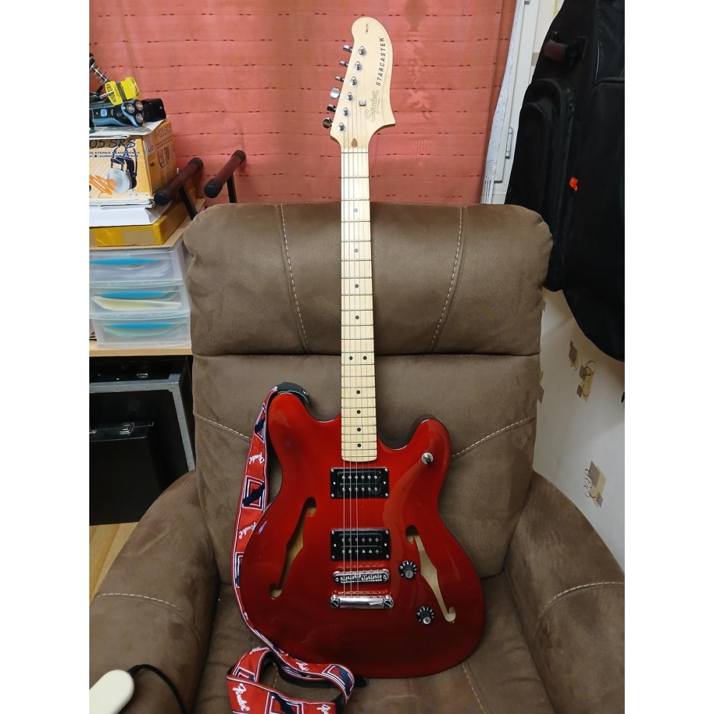 Squier by Fender Starcaster Affinity Candy