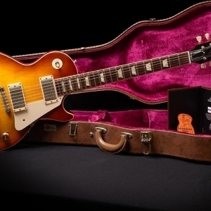 Gibson Les Paul Standard Custom Shop Reissue 58 2012 - Ice Tea Burst Plain Top Occasion - Très bon