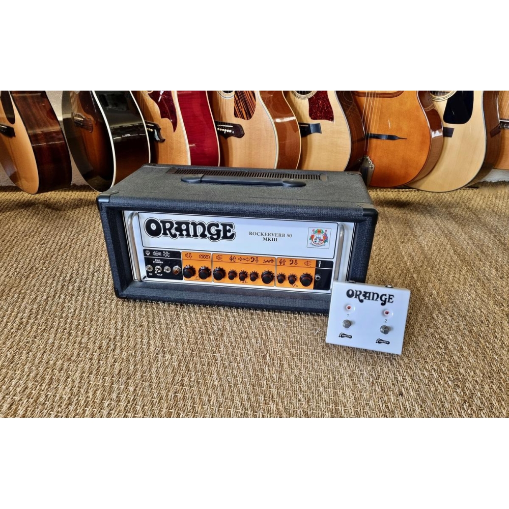 Orange Rockerverb 50 MK III 2-Channel 50-Watt Guitar Amp Head