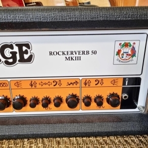 Orange Rockerverb 50 MK III 2-Channel 50-Watt Guitar Amp Head