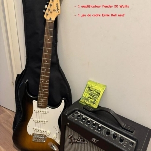 Squier by Fender pack guitare électrique