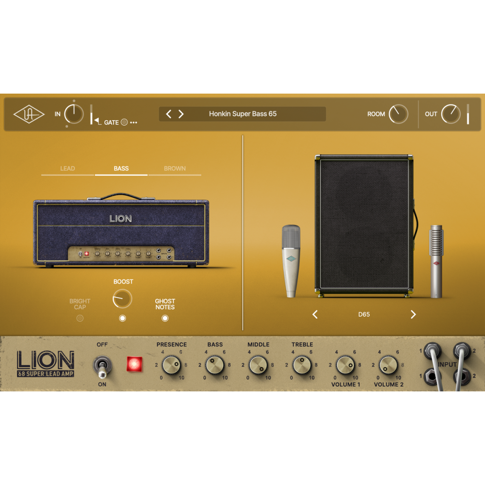 UAD Lion '68 Super Lead Amp