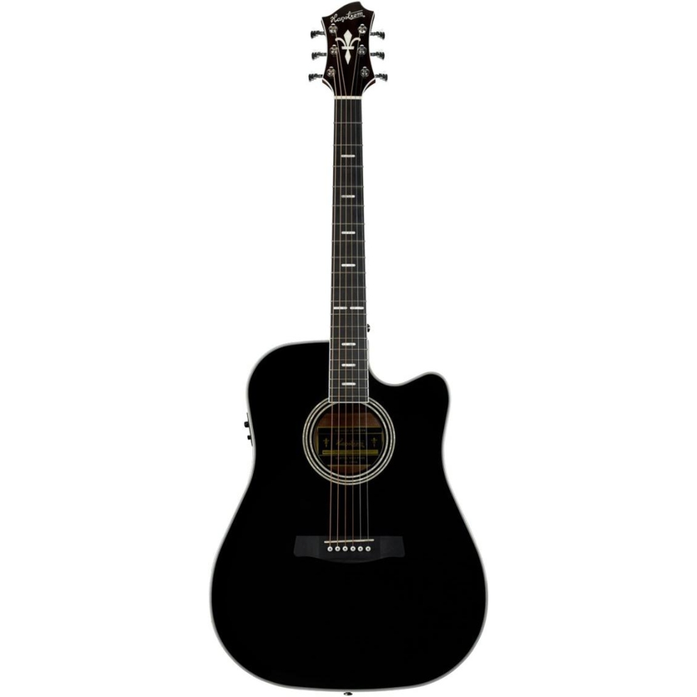 Hagstrom Siljan II Dreadnought CE BK