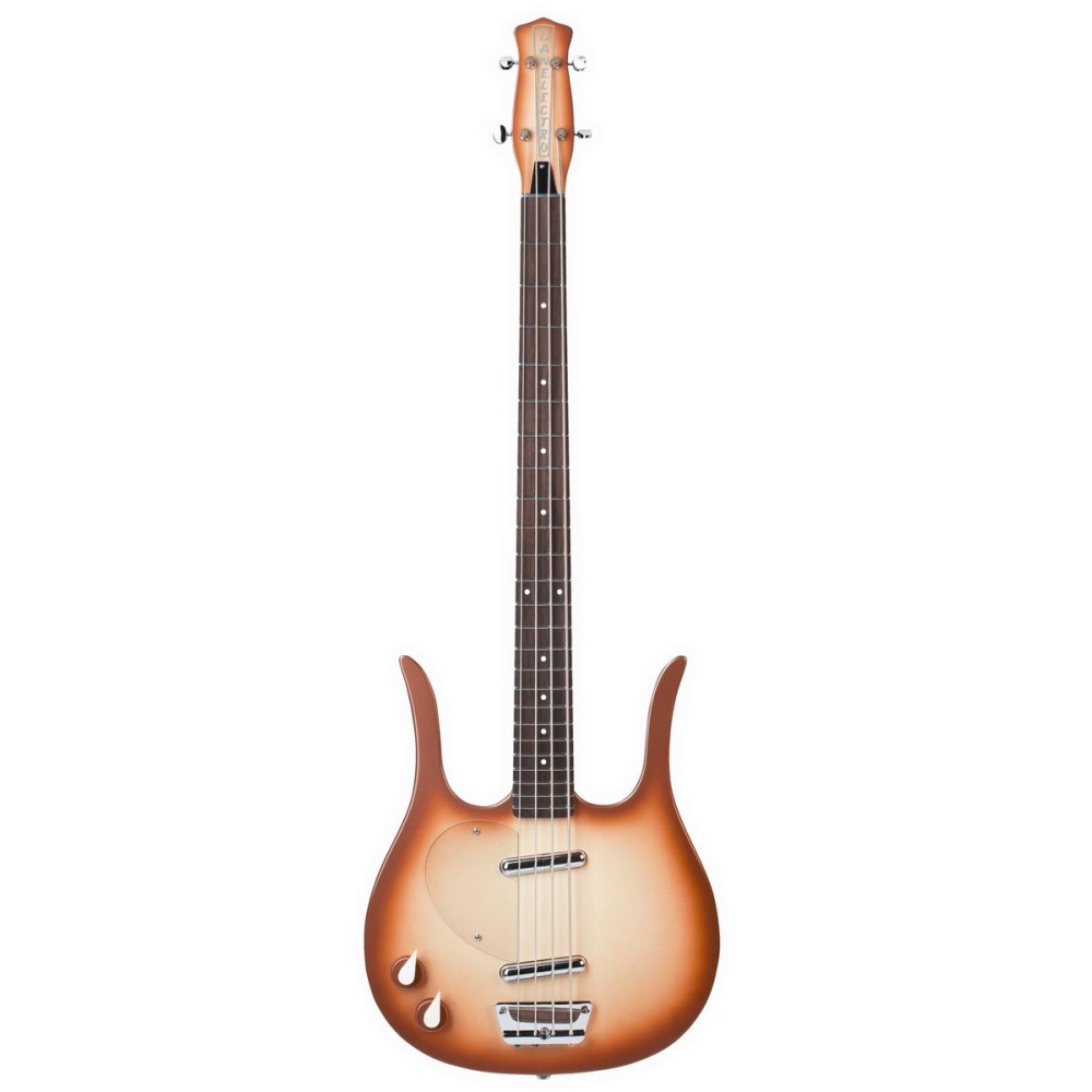 Danelectro 58 Longhorn Bass Lefty-Copper B