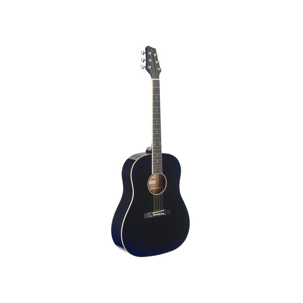 Guitare dreadnought Slope Shoulder, noire