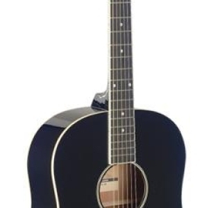 Guitare dreadnought Slope Shoulder, noire