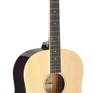 Guitare dreadnought Slope Shoulder de couleur naturelle