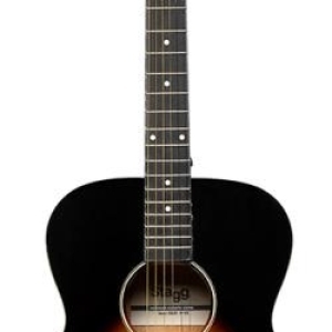 Guitare auditorium avec table en tilleul, sunburst