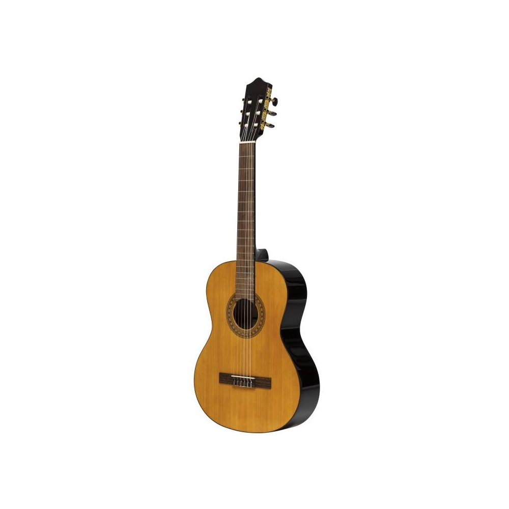 Guitare classique SCL60 avec table en épicéa, de couleur naturelle, modèle gaucher